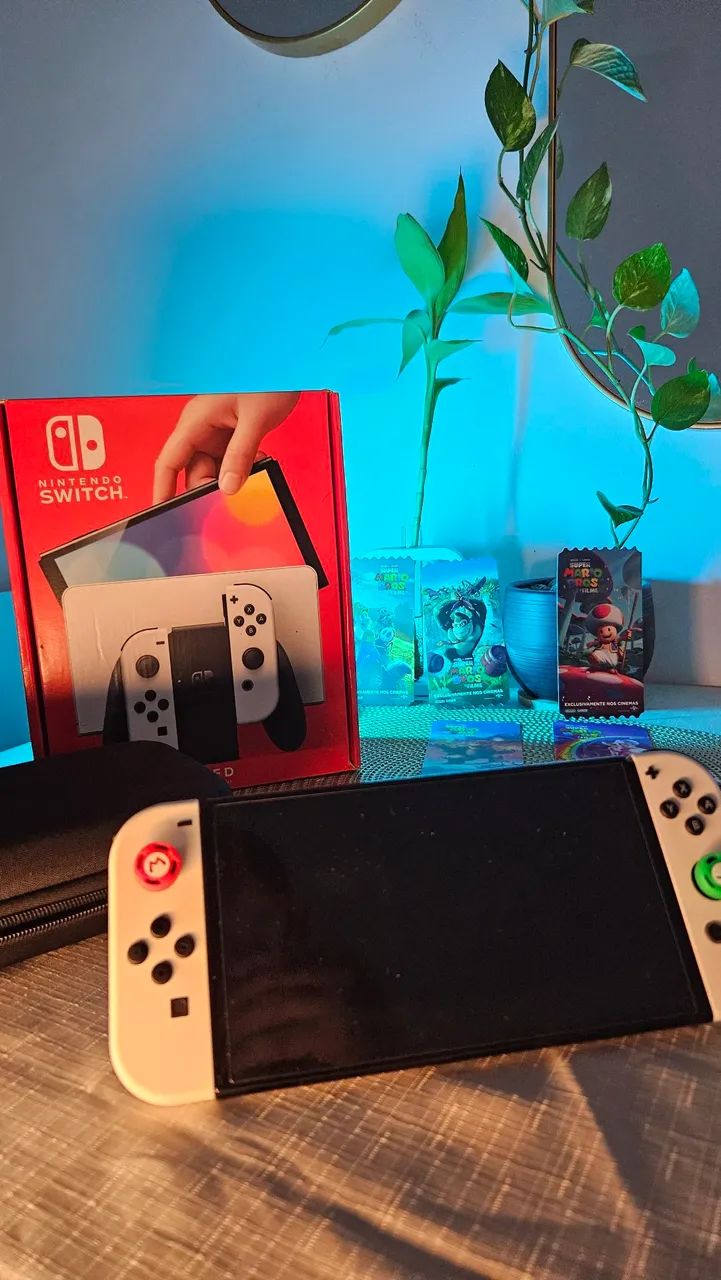 Nintendo Switch OLED Impecável (Estado de Zero) - Foto 4