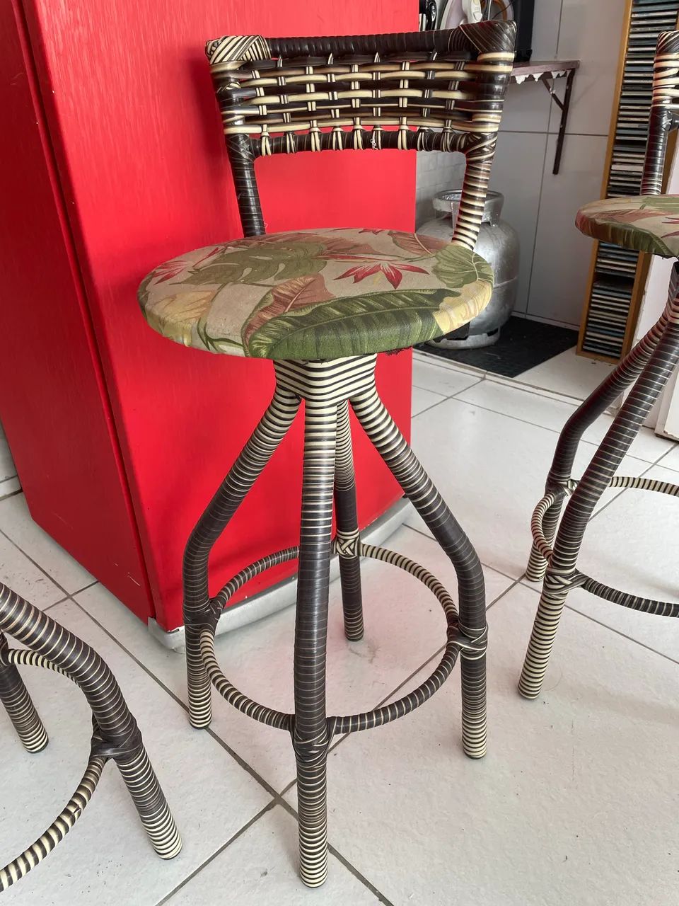 Conjunto de 3 Banquetas pada Bancada - Foto 2