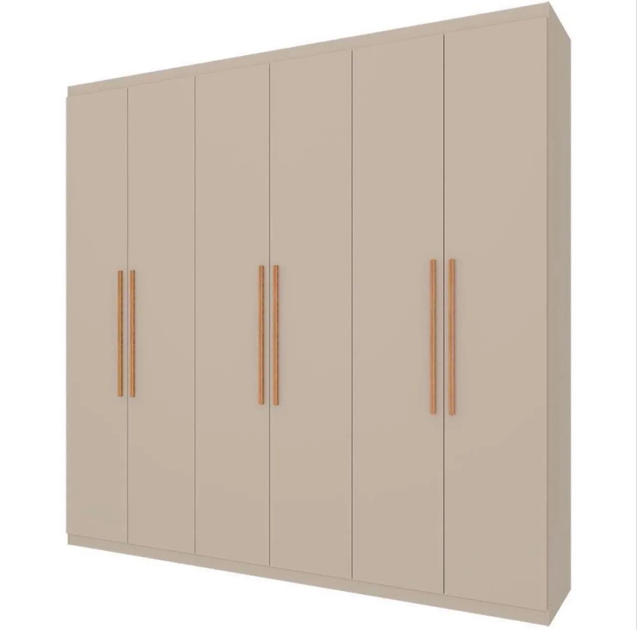 Guarda roupa casal 6 portas e 3 gavetas
