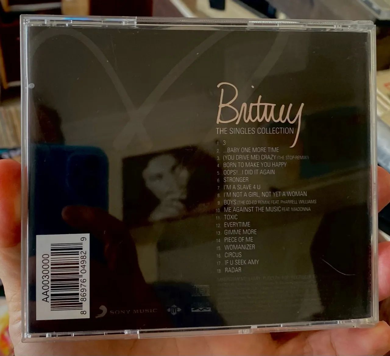 Cd Britney Spears - "The Singles Collection" - Foto 3