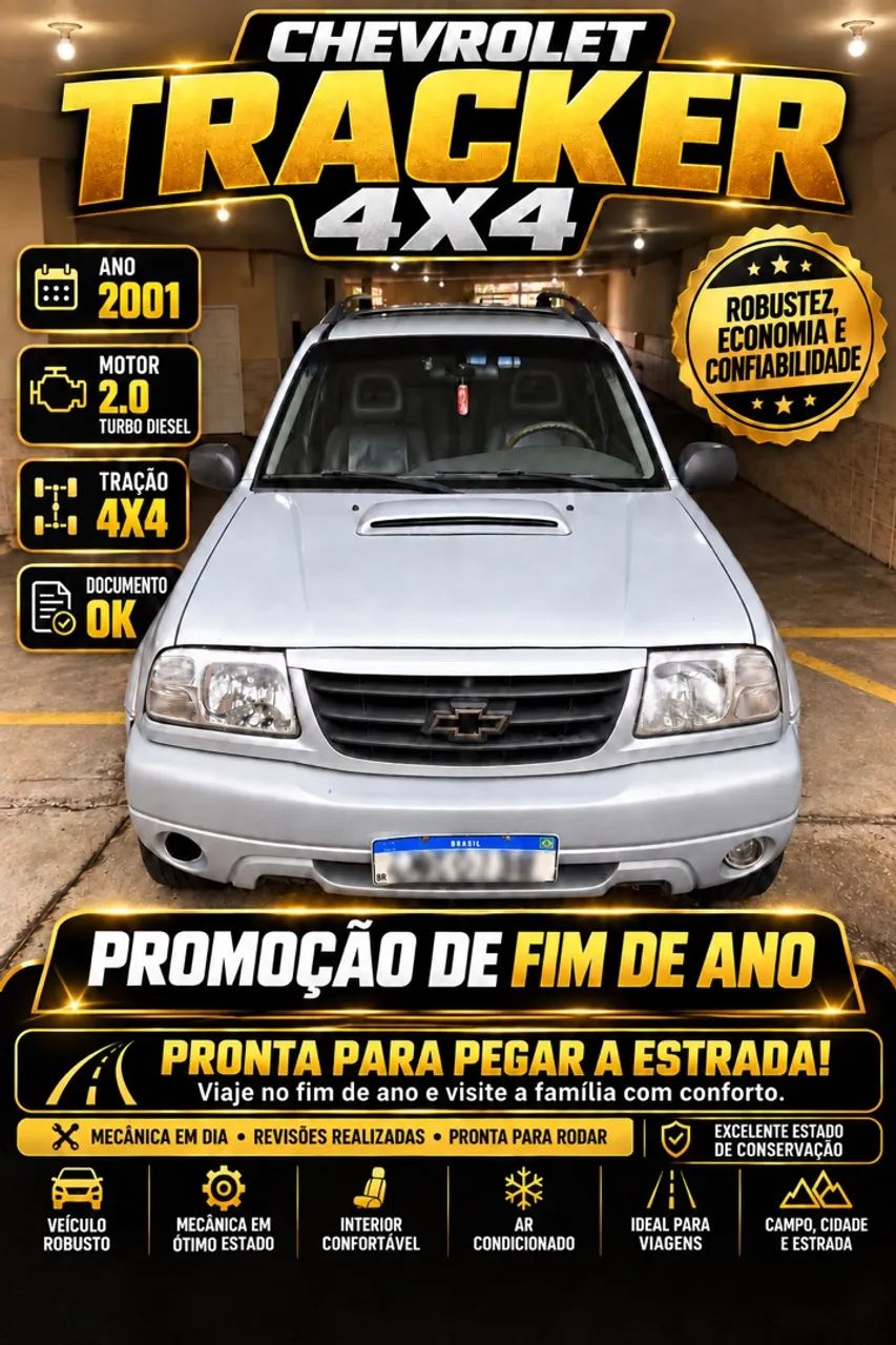 Chevrolet Tracker TRACKER 2.0 TB Int. Diesel 4x4 4p 2001