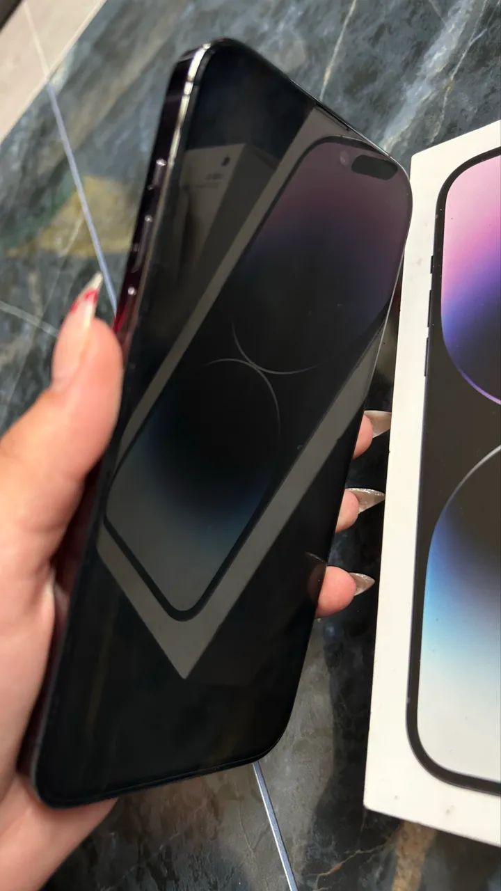 iPhone 14 Pro Max 258gb bateria 100% (nunca usado, só confirgurado) - Foto 2