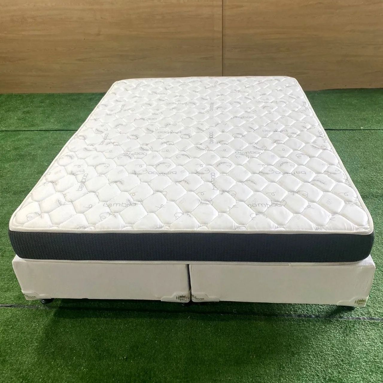 Base box e colchão Queen, frete grátis e só paga na hora da entrega  - Foto 3