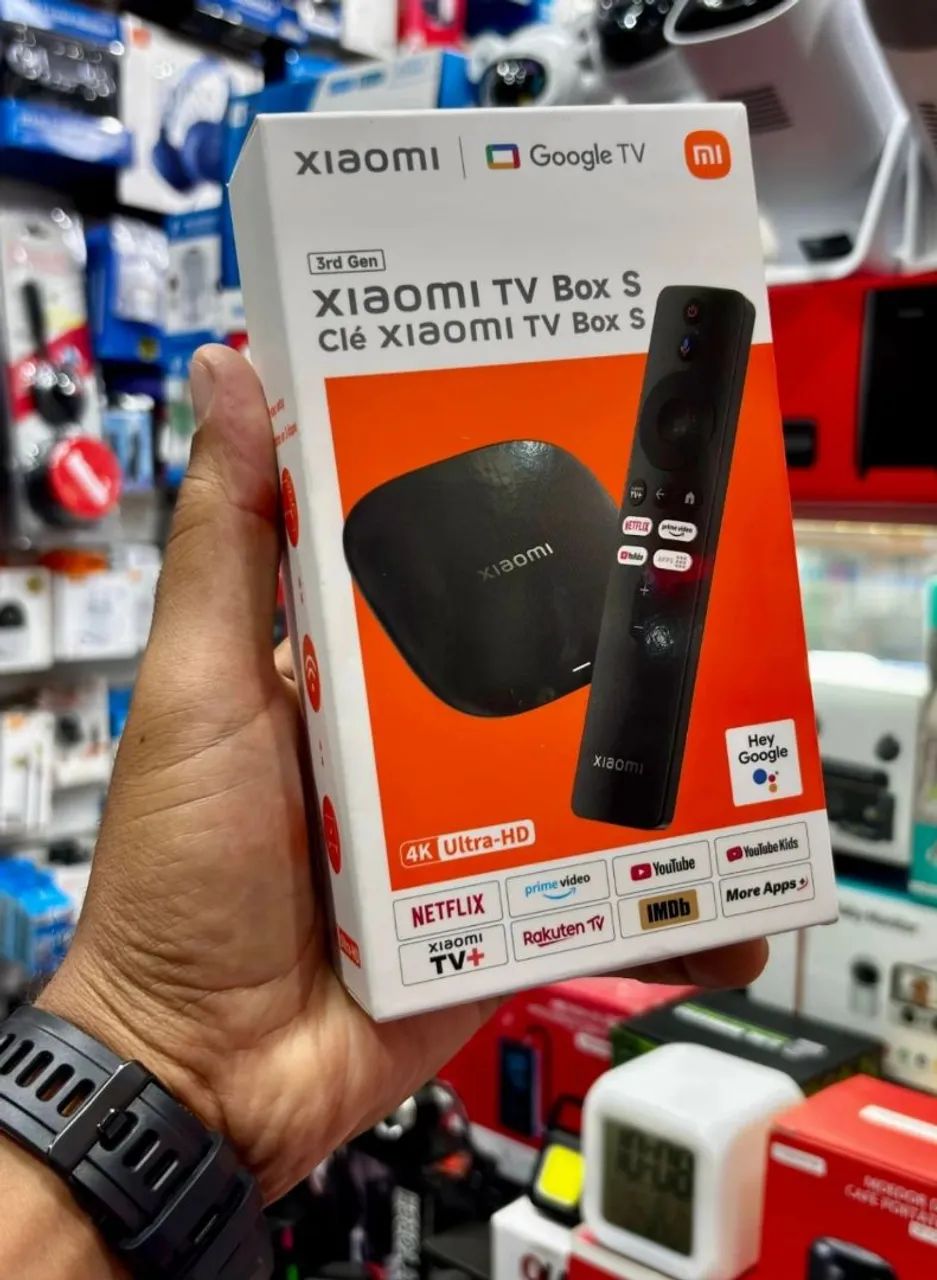 Xiaomi Box S 4K Disponível Pronta Entrega 