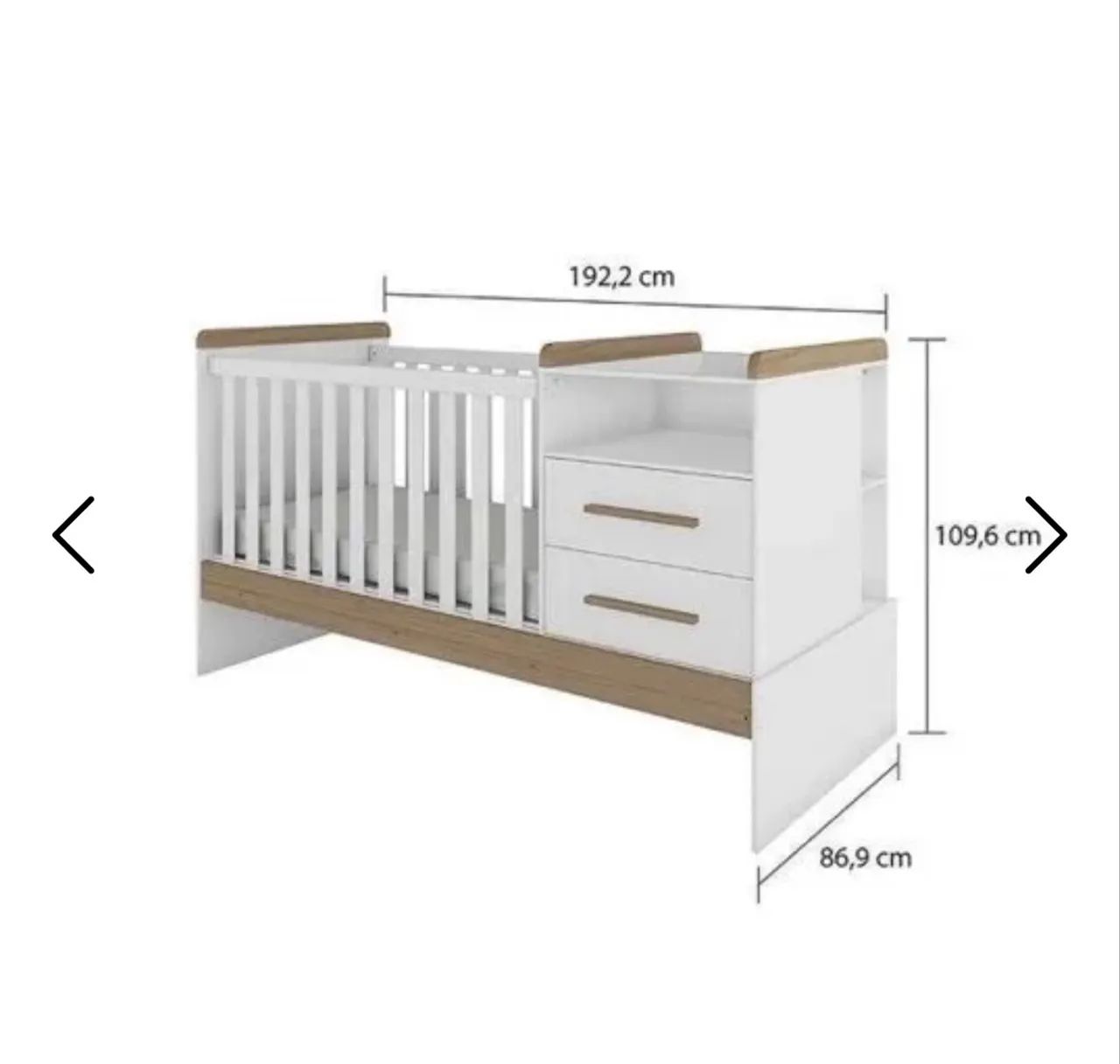 Berço com trocador - Foto 5