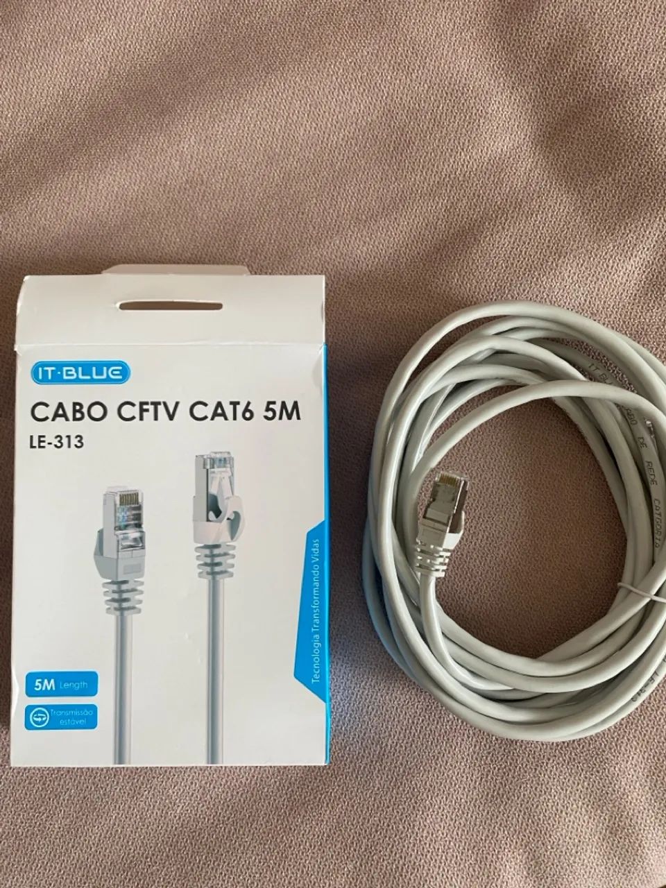 Cabo de rede NOVO Cat6 5 metros