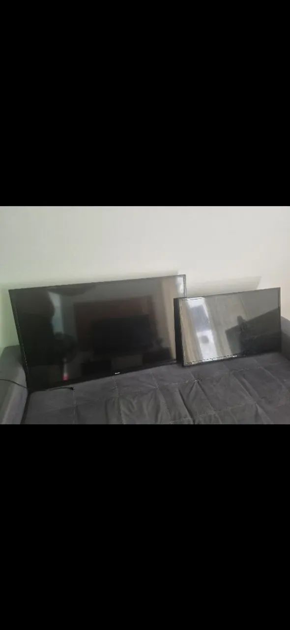 Vendo 2 tvs de 43 e 32 polegadas. (Precisa de conserto) ou pra qm quer aproveitar as peças