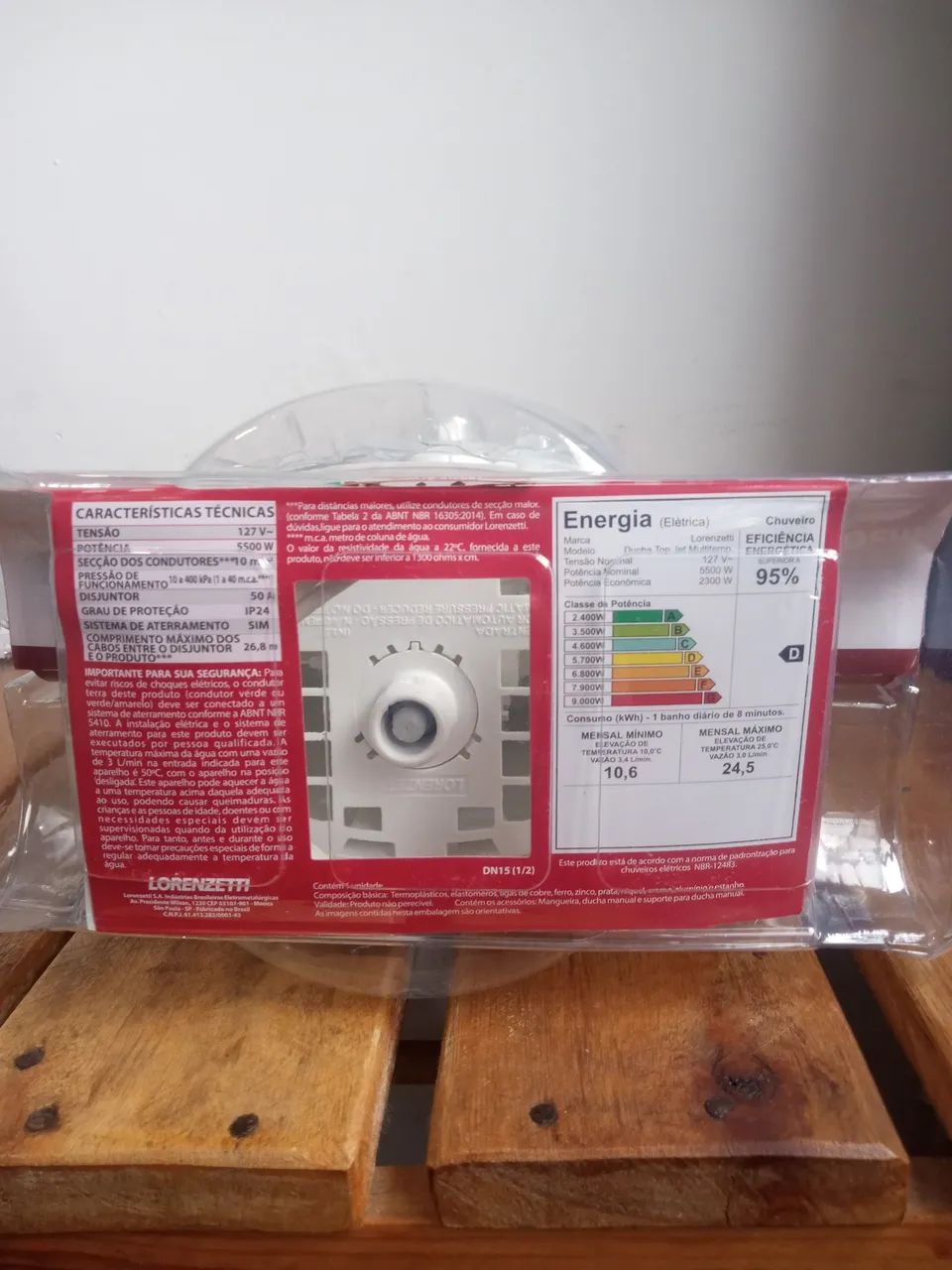 Chuveiro Lorenzetti 110v - Foto 3