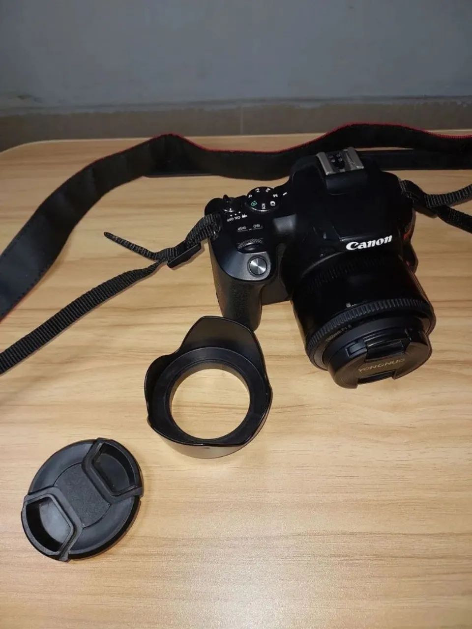 Câmera Canon SL3 com lente Yongnuo 50mm F1.8 - Foto 4