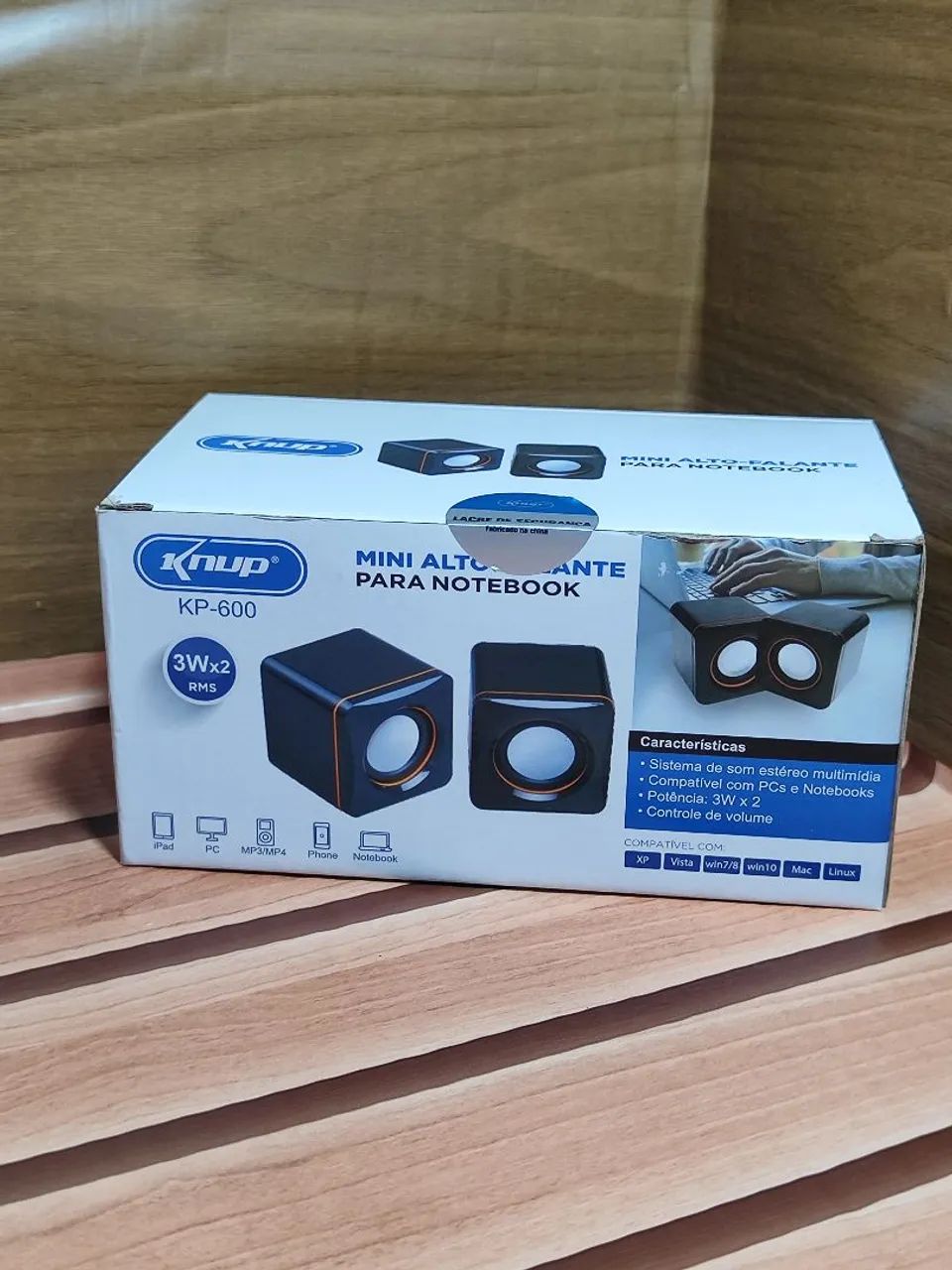 Mini alto falante para notebook 