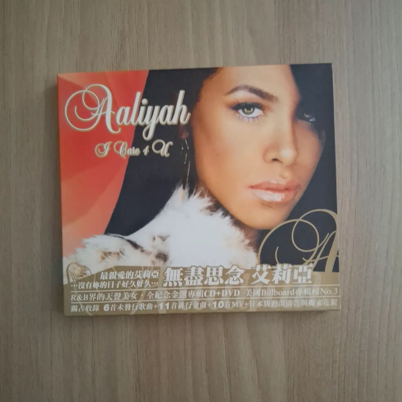 Aaliyah - cd+dvd I care 4 u (Importado Taiwan)