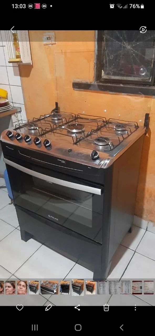 Fogão de 5 bocas  - Foto 2