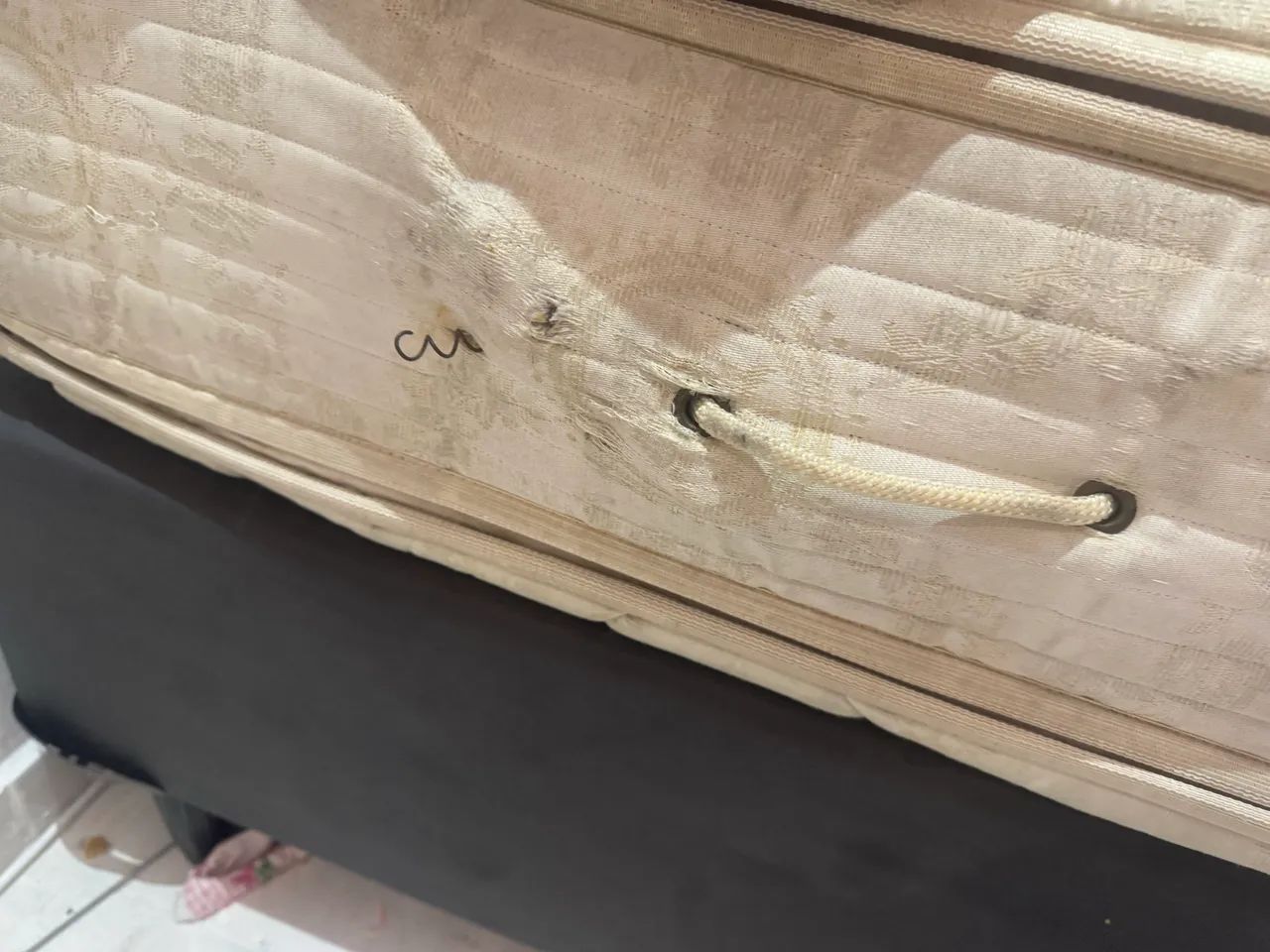 Cama box bipartido 