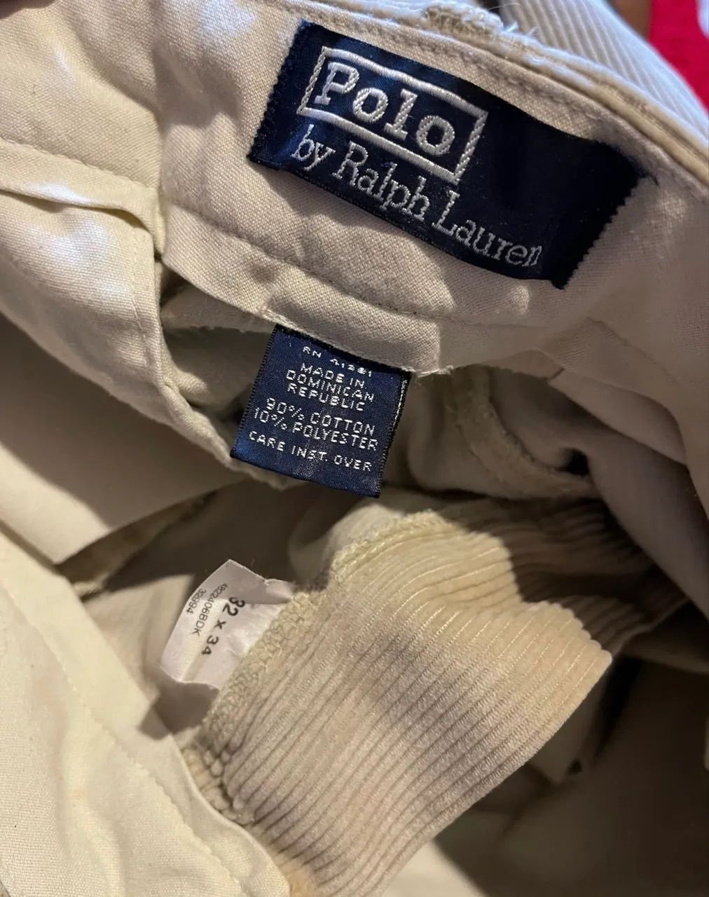 calça ralph lauren veludo cotelê - Foto 5