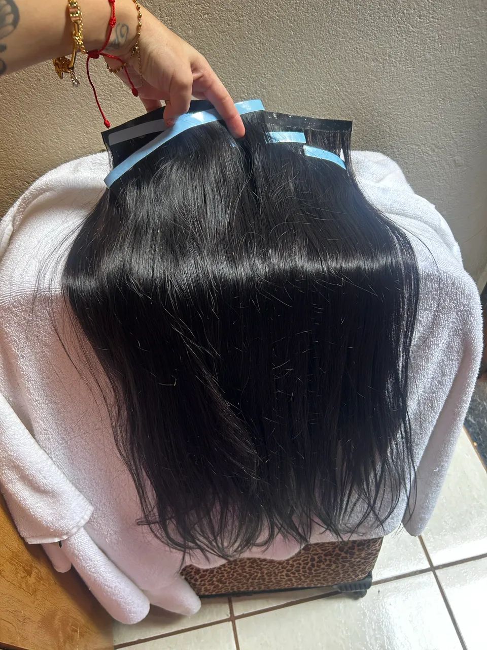 Cabelo humano 70cm  - Foto 4