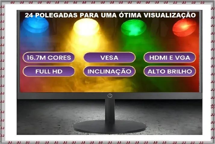 Monitor 24 pMonitor 24 polegadas Brasil PC 75 hz - Foto 2