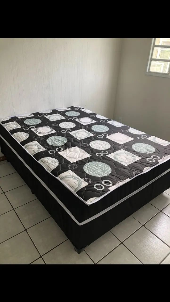 CAMA BOX CASAL - DE FÁBRICA 