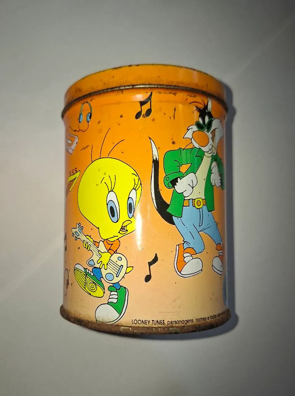 Lata velha Looney Tunes Ñ Elma Chips - Foto 3