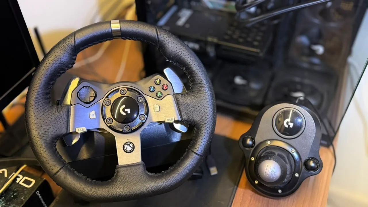 Volante G920 + Cambio 