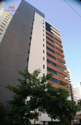 Apartamento com 4 dormitórios à venda, meireles - fortaleza/ce