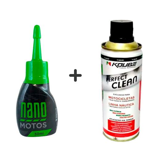 Kit Moto Perfect Clean Motos E Nautica + Nano Motos