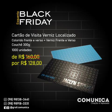 Cartão de Visita: Laminação e Verniz Localizado