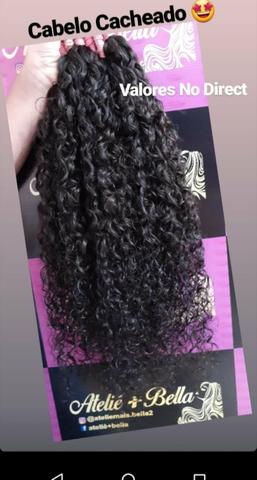 Cabelo cacheado mais barato de Aparecida de Goiânia