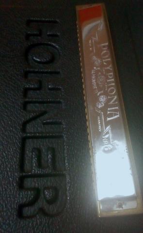 Gaita Harmônica Vintage Chromatic Hohner polyphonia Nº 6 - Foto 3