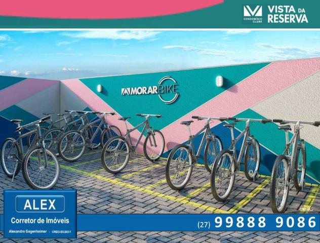 ALX - 39 - APÊ de 2 Quartos, Lazer com piscina e academia - Vista da Reserva. - Foto 6