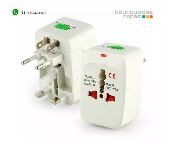 Adaptador de tomada internacional travel universal