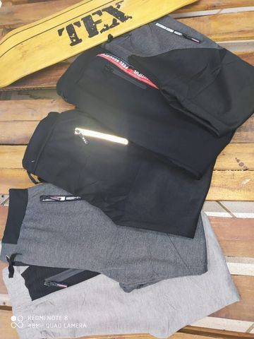 Calça Moletom Bolso Ziper Diversos modelos