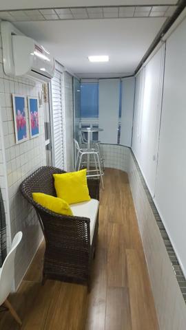 (Thamir) Apartamento 2 dormitórios 150 metros da praia, no bairro da Guilhermina - Foto 2