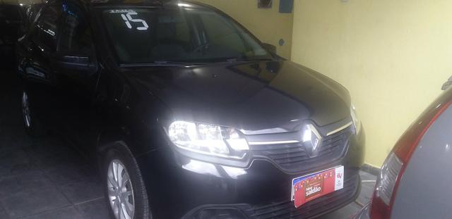 Logan 1.6 midia navi e gnv único dono 2015 sem entrada 60x699,00