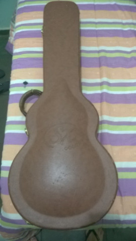 Guitarra Shelter Sx Les paul + case, em ótimo estado! - Foto 3