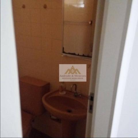 Apartamento com 1 dormitório para alugar, 69 m² por R$ 750,00/mês - Centro - Ribeirão Pret - Foto 17