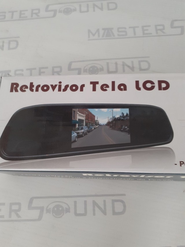 Espelho retrovisor com câmera de ré. Garantia. Novo. Instalado.  - Foto 5