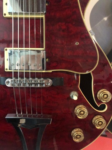 Guitarra Semi-Acústica Ibanez AG-85-TRD, em excepcional estado. - Foto 4