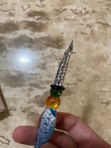 Caneta Bico de Pena (nanquim) - Foto 2