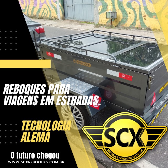 Carretinha Reboque SCX1C - Pronta entrega - A melhor carretinha do Brasil - Foto 2