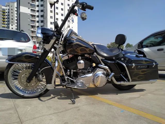 custom road king gangster harley davidson