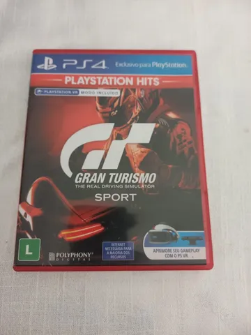 Jogo Gran Turismo Sport Ps4 Midia Fisica Original Lacrado Português