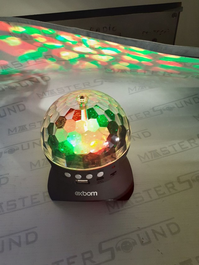 Speakers. Com: led colorido, usb,sd, fm, bluetooth,. Novo. - Foto 3
