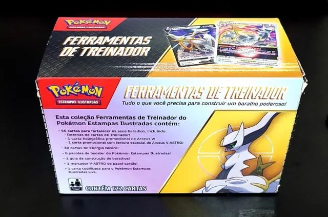 Box 122 Cartas Ferramentas De Treinador Pokémon Tcg - Copag