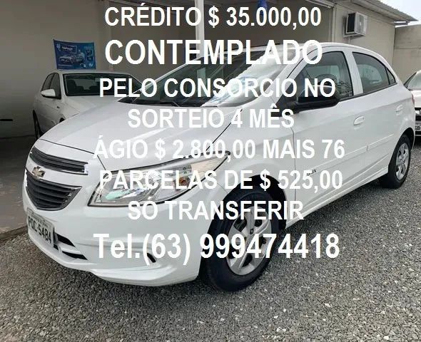Onix 1.0 crédito $ 35.000,00 contemplado Tel. *
