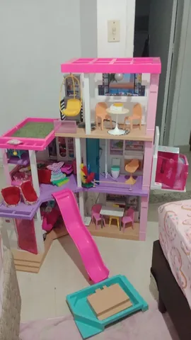 Playset Barbie Mattel Casa de Férias Malibu HCD50 - Ri Happy