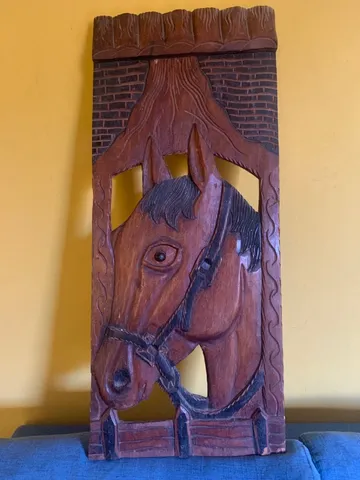 Retro sorte cavalo chaveiro escultura pingente de madeira equestre clube  chaveiro anel corcel elefante carro titular