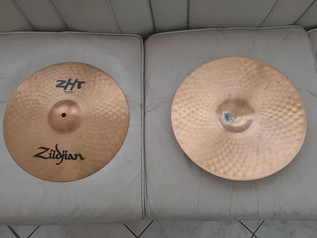 2 Pratos Zildjian para chimbal ( hit hat ) 