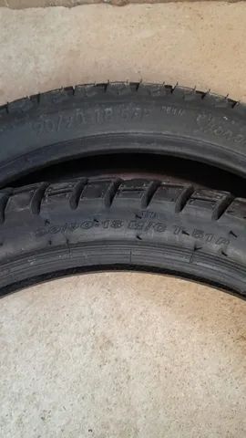 Pneus 125/150  ambos 90/90-18