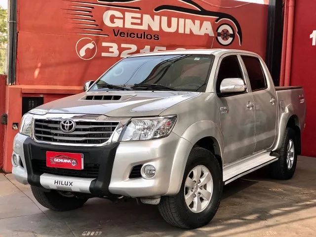 Toyota Hilux CD SRV D4-D 4×4 3.0 TDI Diesel Aut 2013 – Willian Camionetas –  Blumenau – SC