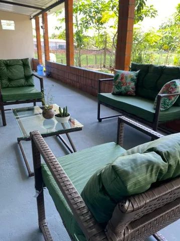 Poltrona acolchoados fibra sintética - Foto 4